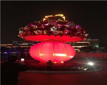 西安蓮湖區2019年元旦、春節亮化工程案例